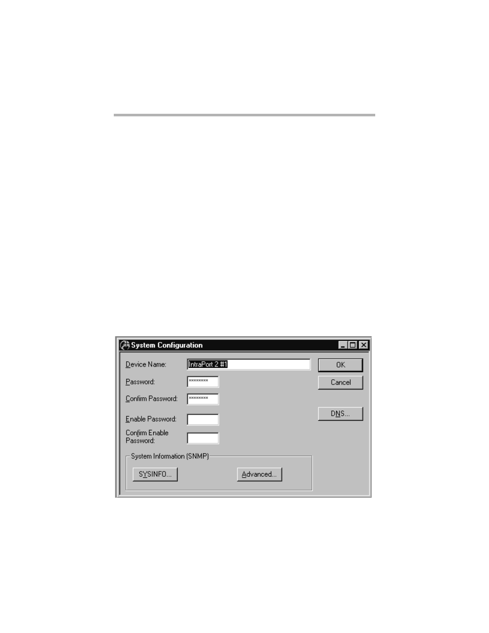 Invert data, Bandwidth allocation, System configuration dialog box | Ystem, Onfiguration, Ialog | Compatible Systems 5.4 User Manual | Page 232 / 313