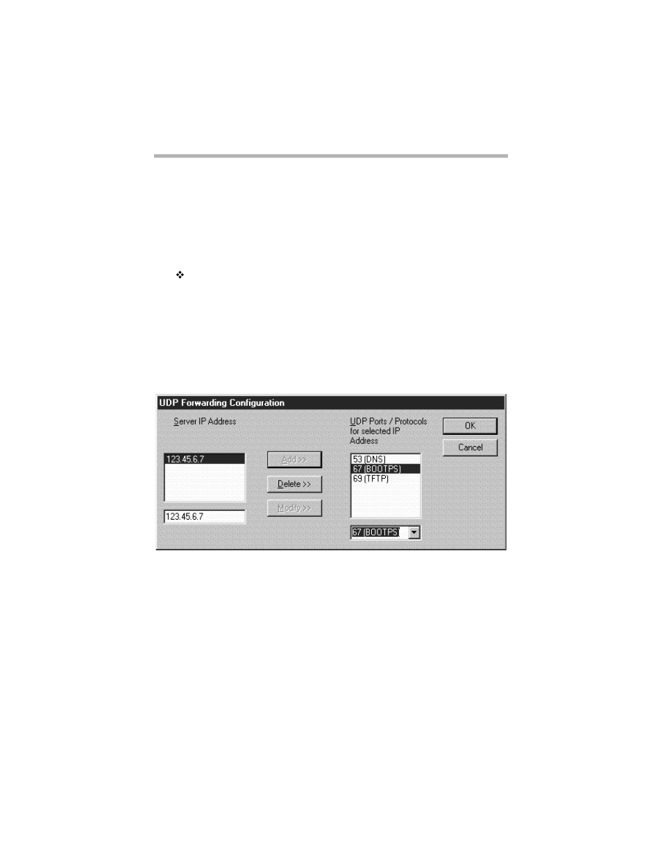 Udp forwarding agents (relays) | Compatible Systems 5.4 User Manual | Page 55 / 313