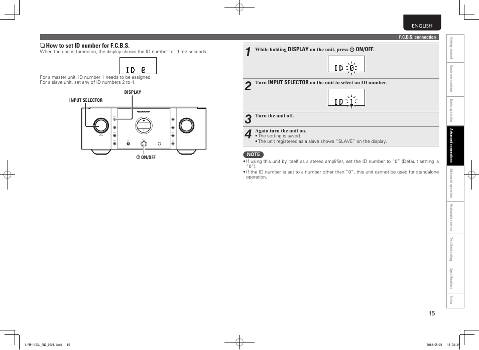 Marantz PM-11S3 User Manual | Page 19 / 30