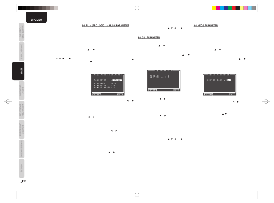 Marantz AV8003 User Manual | Page 36 / 92