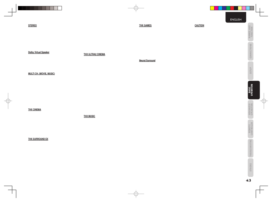 Marantz AV8003 User Manual | Page 47 / 92