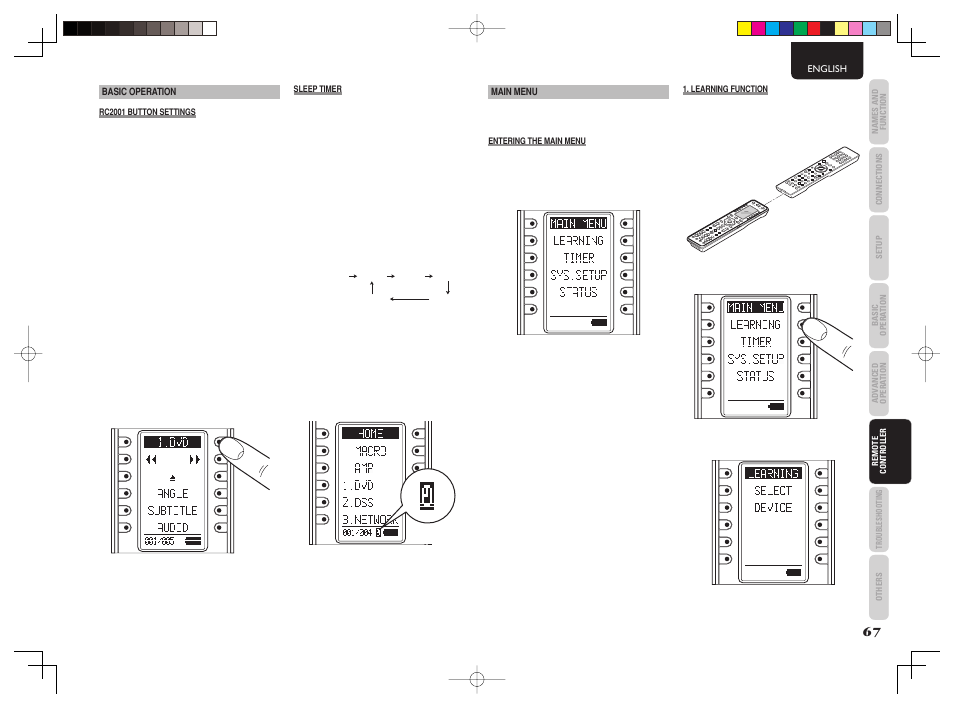 Marantz AV8003 User Manual | Page 71 / 92