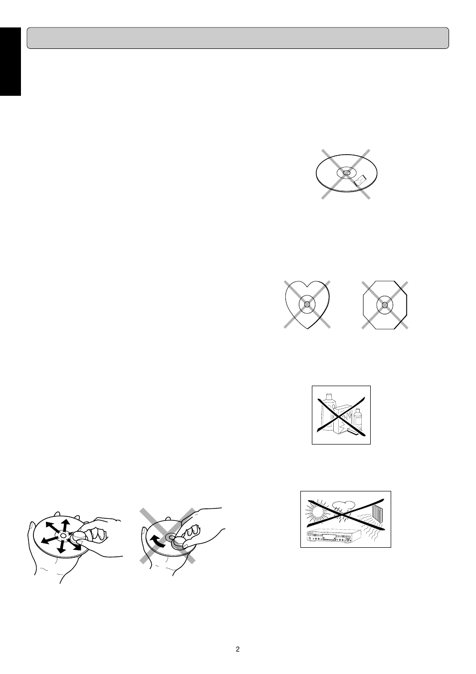 Introduction, English, Maintenance | Unpacking, Setup, Compact discs | Marantz DR6000N User Manual | Page 5 / 26