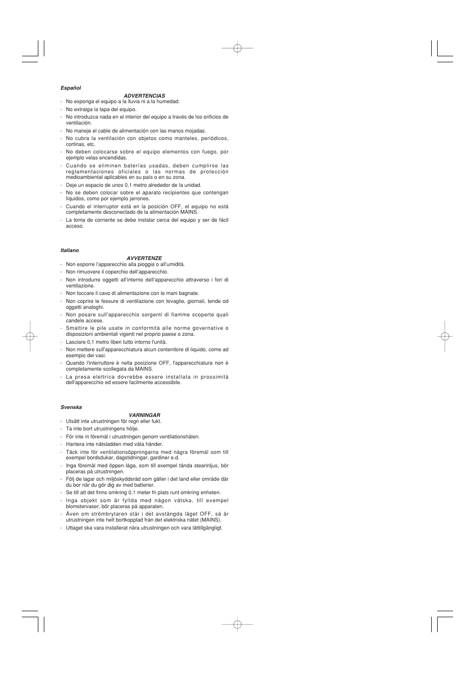 Marantz ST7001N User Manual | Page 4 / 35