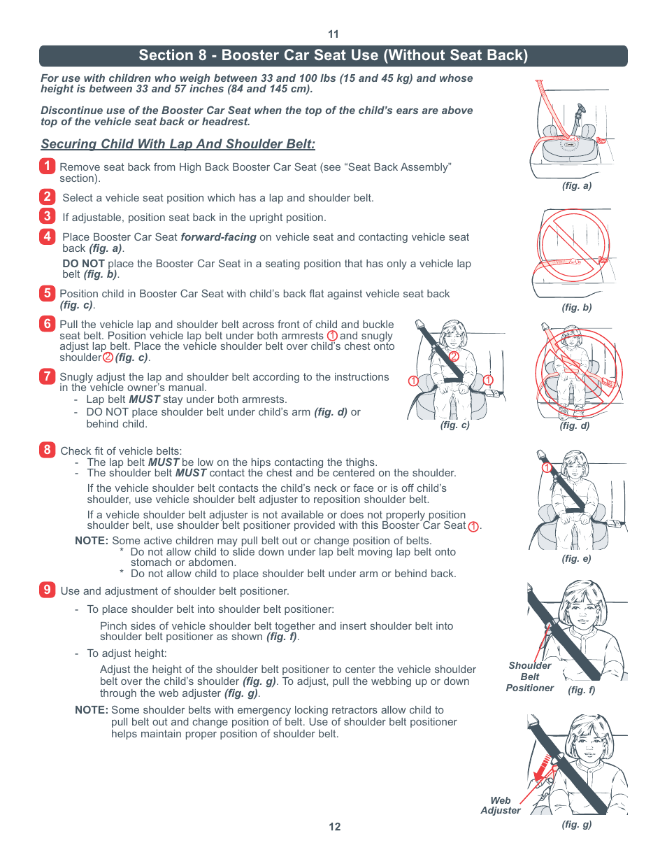 Combi 8600 Series User Manual | Page 7 / 9