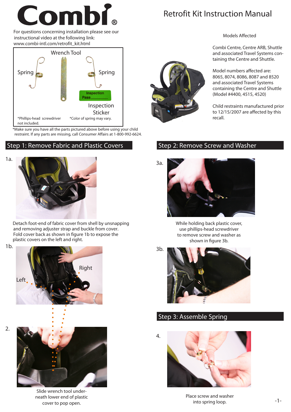 Combi Baby Carrier User Manual | 4 pages