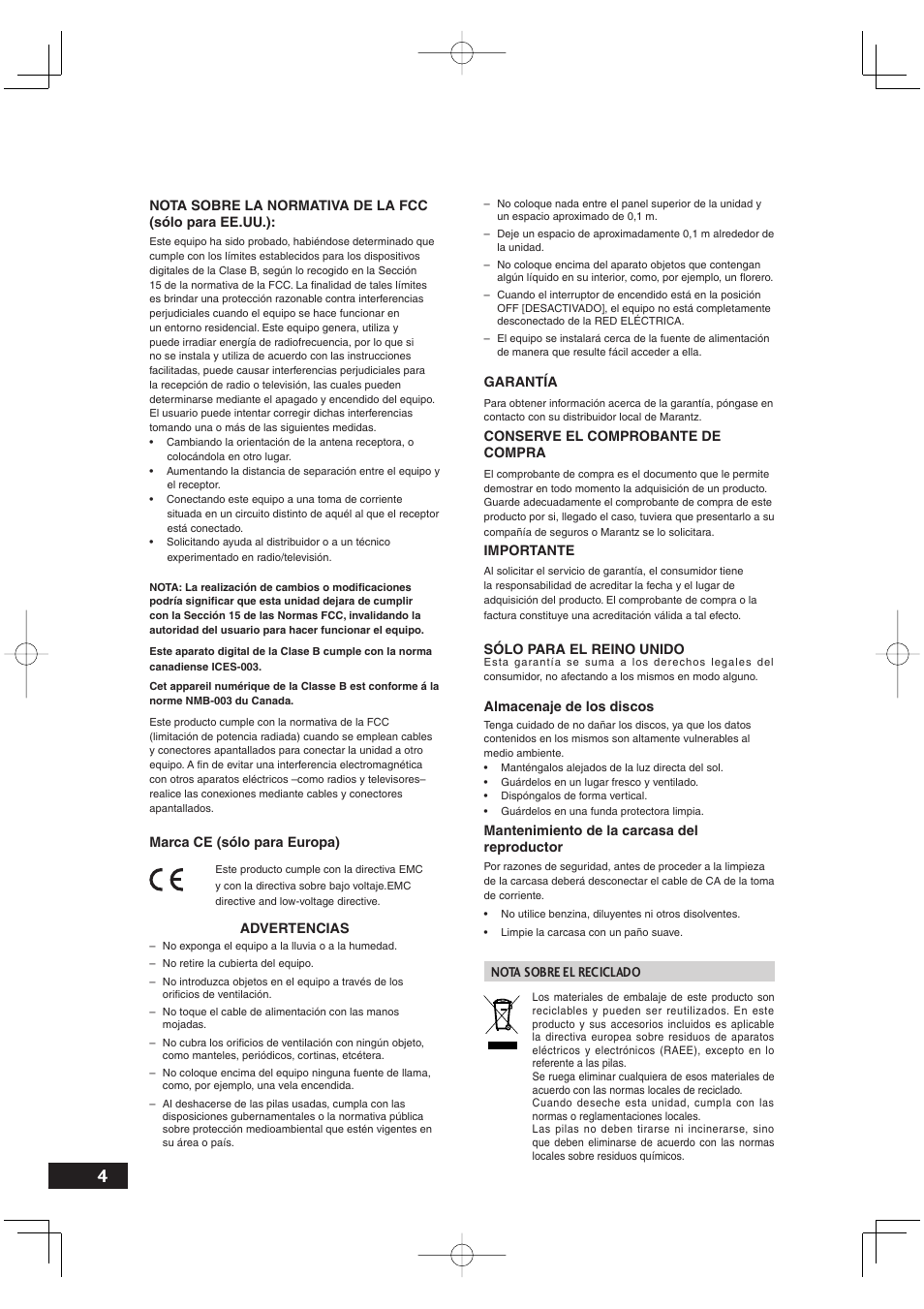 Marantz DV4001N User Manual | Page 308 / 358