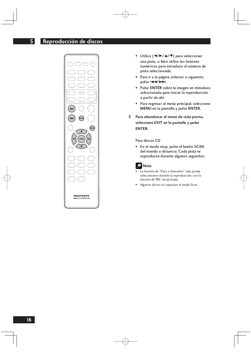 Reproducción de discos 5 | Marantz DV4001N User Manual | Page 322 / 358