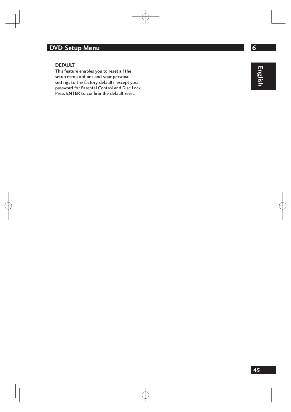 Marantz DV4001N User Manual | Page 45 / 358