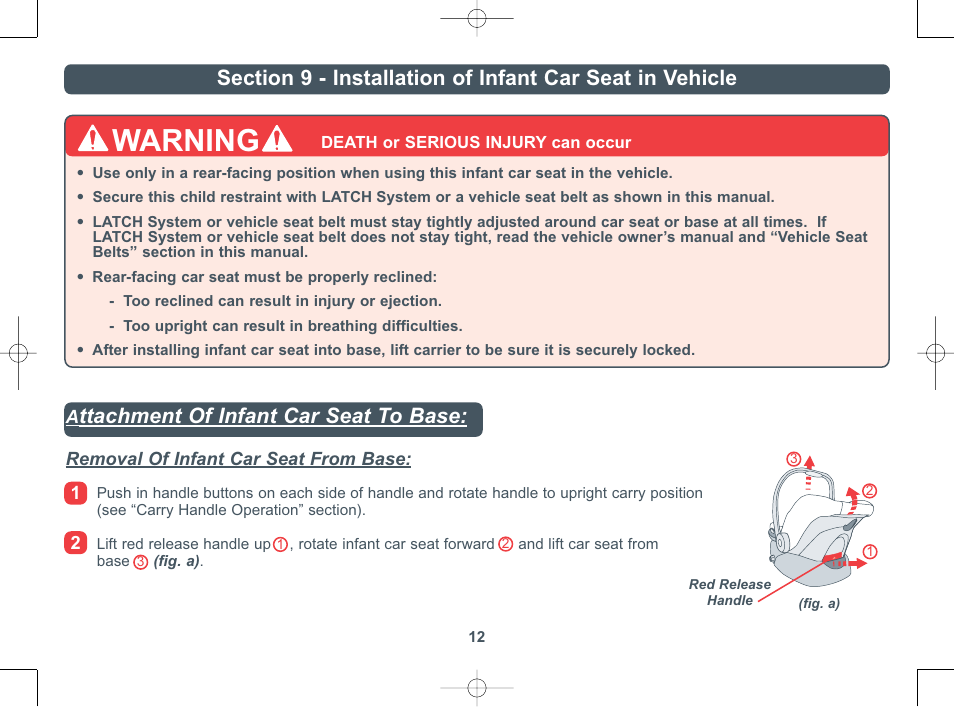 Warning | Combi 8000 Series User Manual | Page 13 / 36