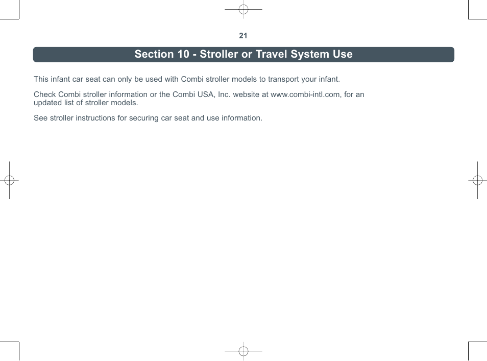 Combi 8000 Series User Manual | Page 22 / 36