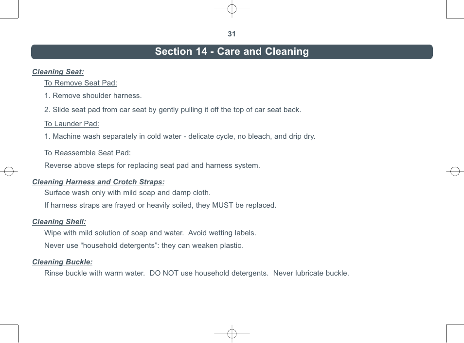Combi 8000 Series User Manual | Page 32 / 36