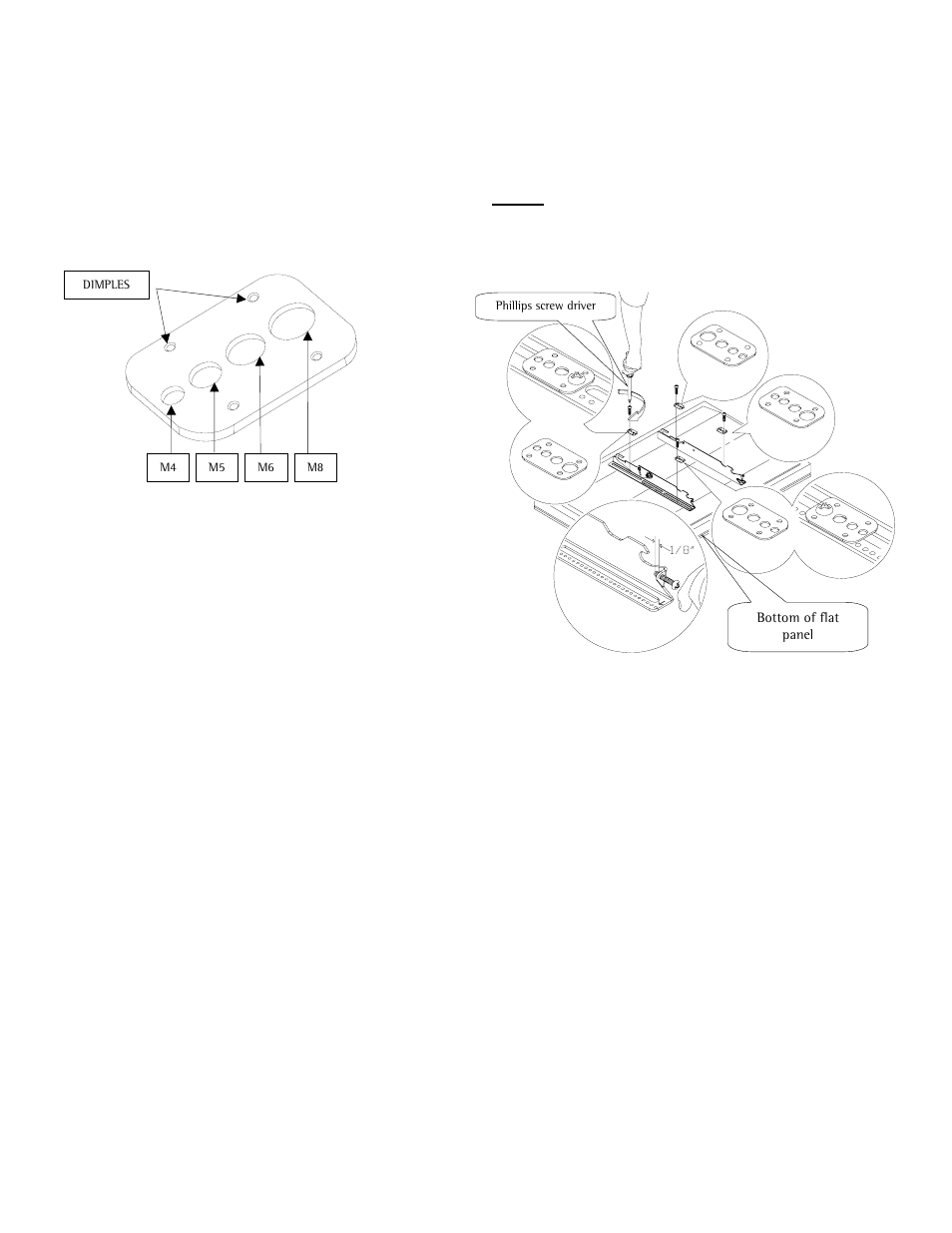 0 securing the mounting brackets, Step 6 step 7 | Marantz WB4001T User Manual | Page 7 / 13