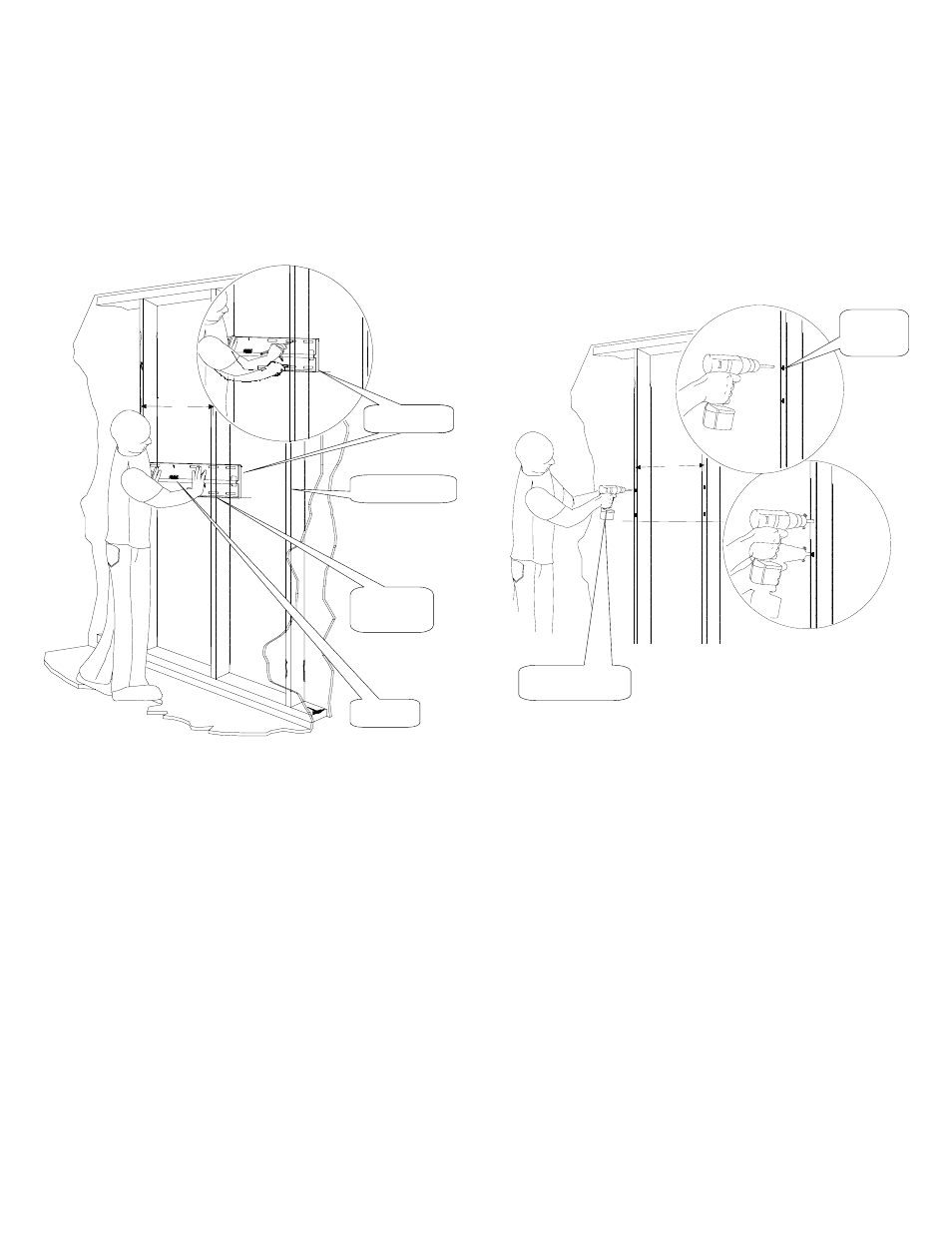 0 mounting point location, Step 10 step 11 | Marantz WB4001T User Manual | Page 9 / 13