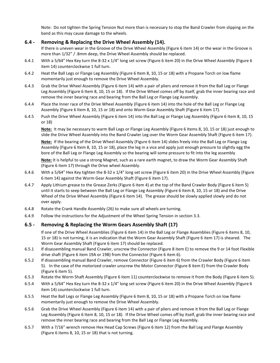 Mathey Dearman Band Machine User Manual | Page 19 / 29