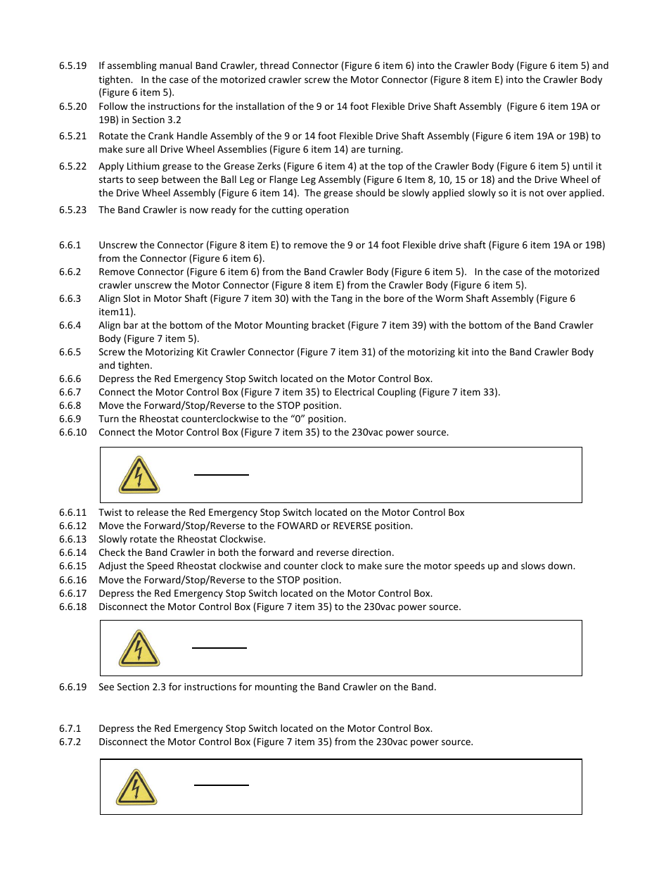 Mathey Dearman Band Machine User Manual | Page 21 / 29