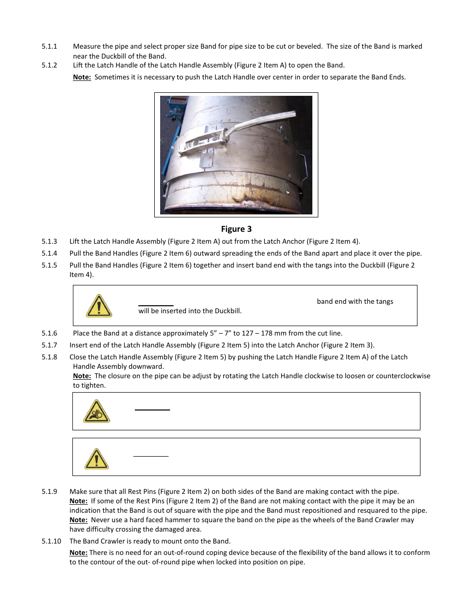 Mathey Dearman Band Machine User Manual | Page 9 / 29