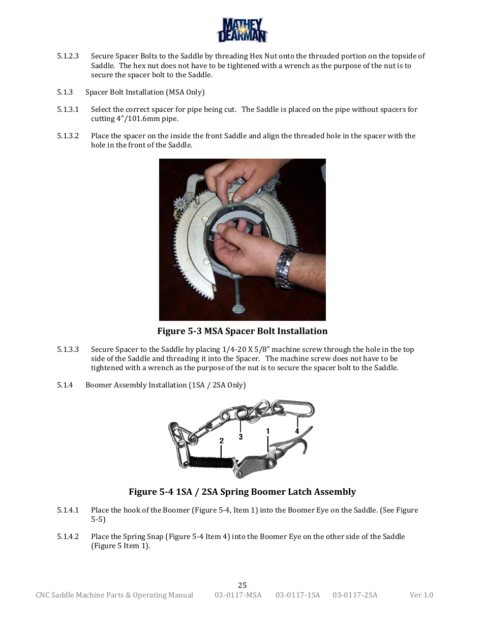 Mathey Dearman CNC Saddle Machine User Manual | Page 25 / 124