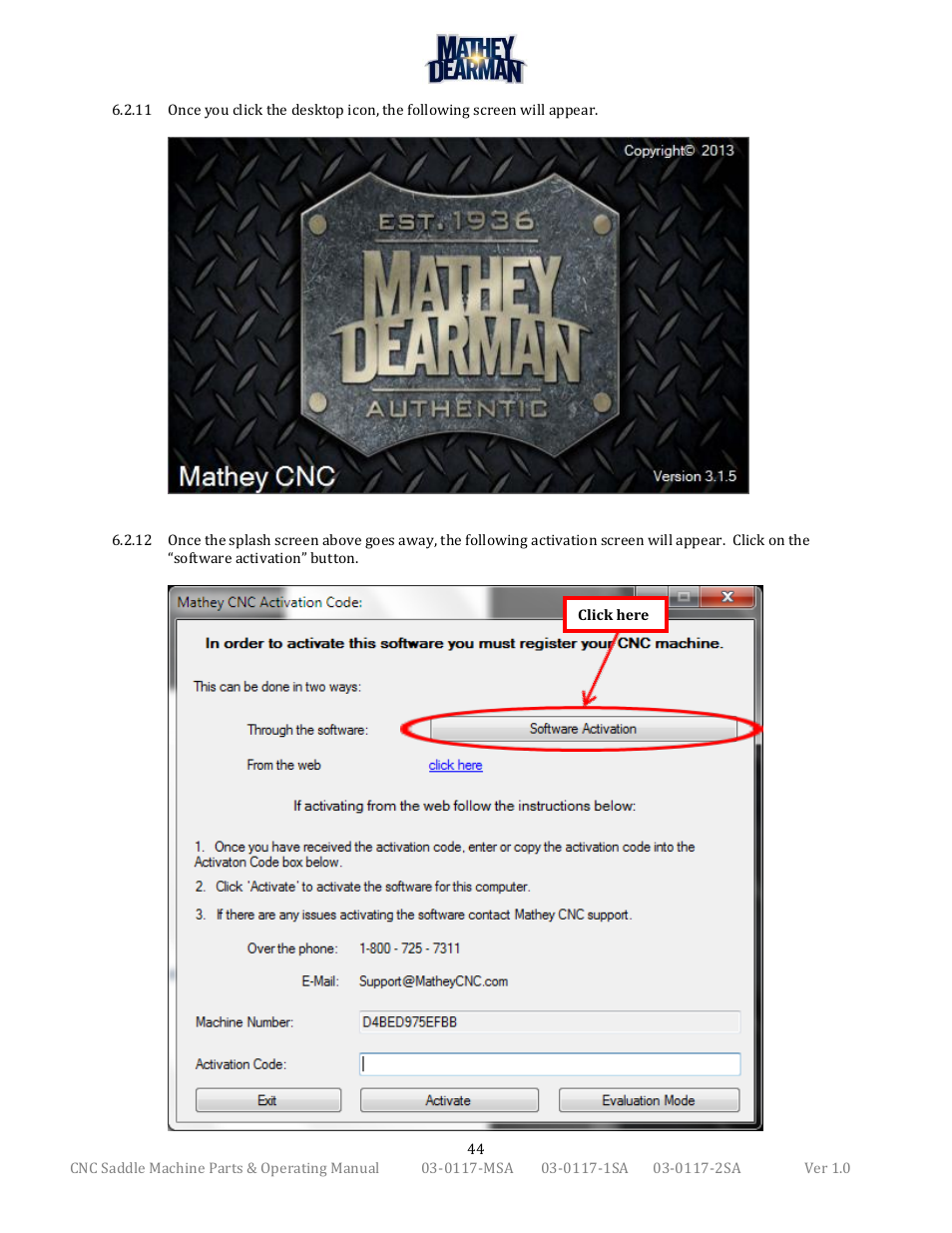 Mathey Dearman CNC Saddle Machine User Manual | Page 44 / 124