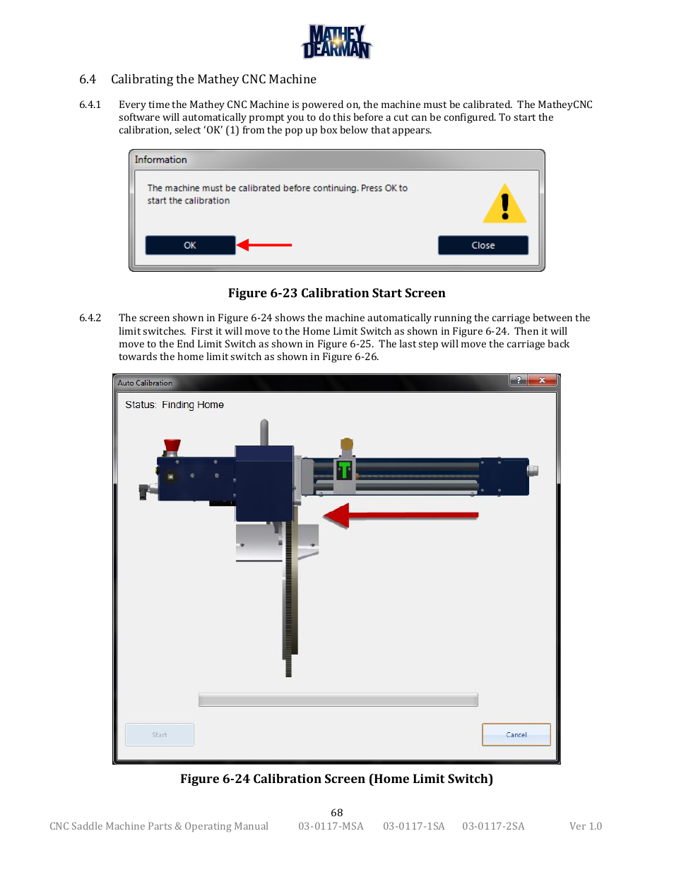 Mathey Dearman CNC Saddle Machine User Manual | Page 68 / 124