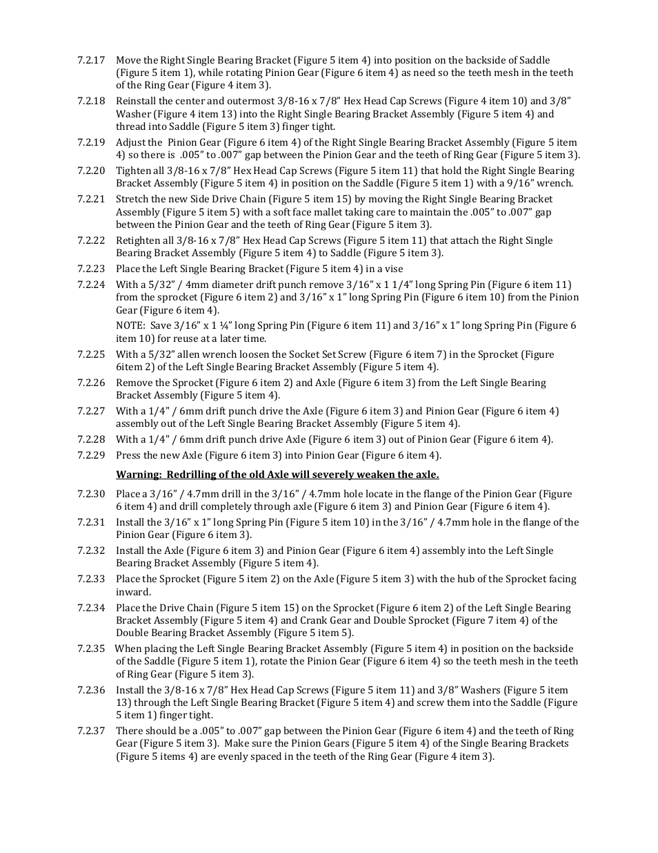 Mathey Dearman 6SA Saddle Machine User Manual | Page 19 / 23