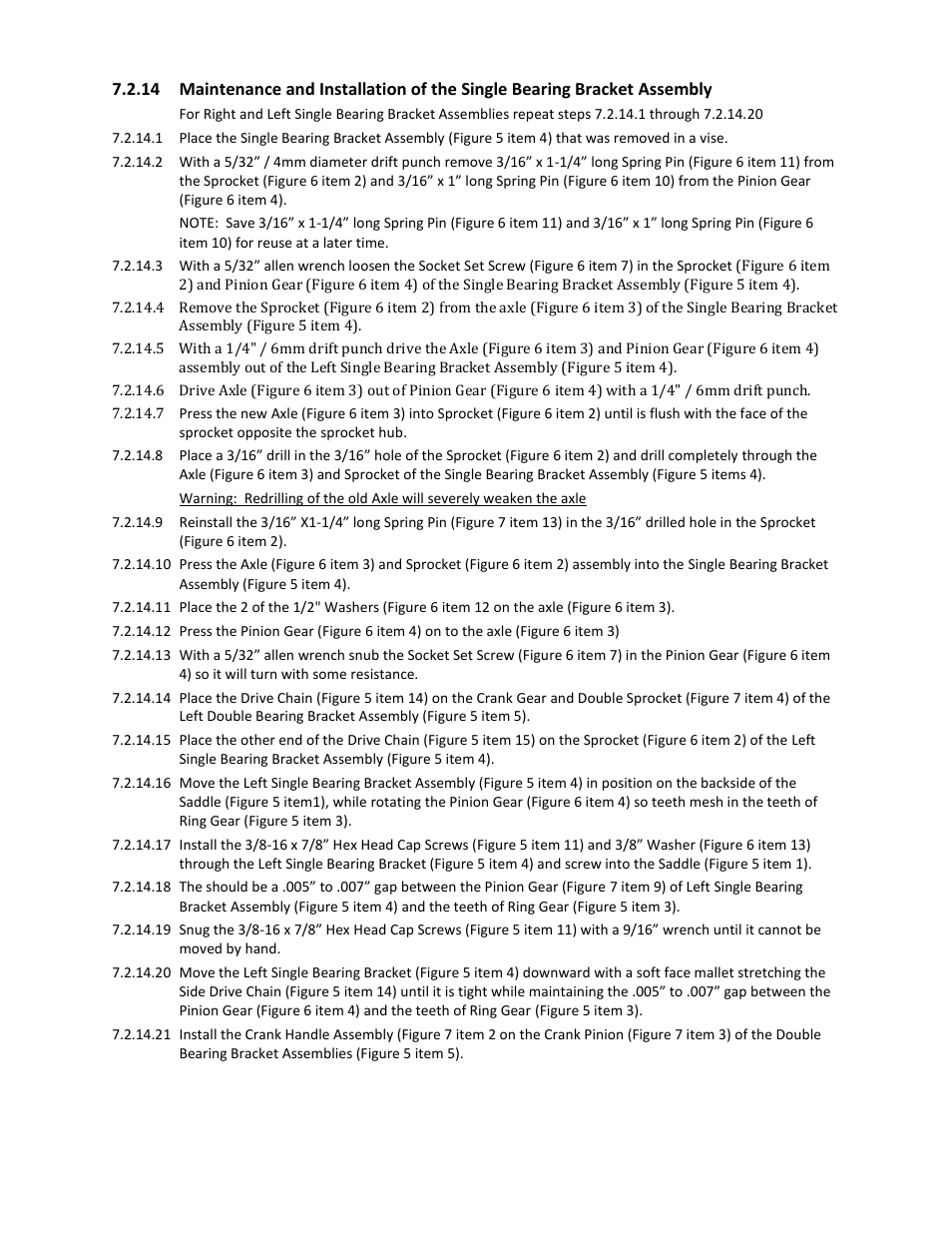 Mathey Dearman 8SA Saddle Machine User Manual | Page 21 / 24