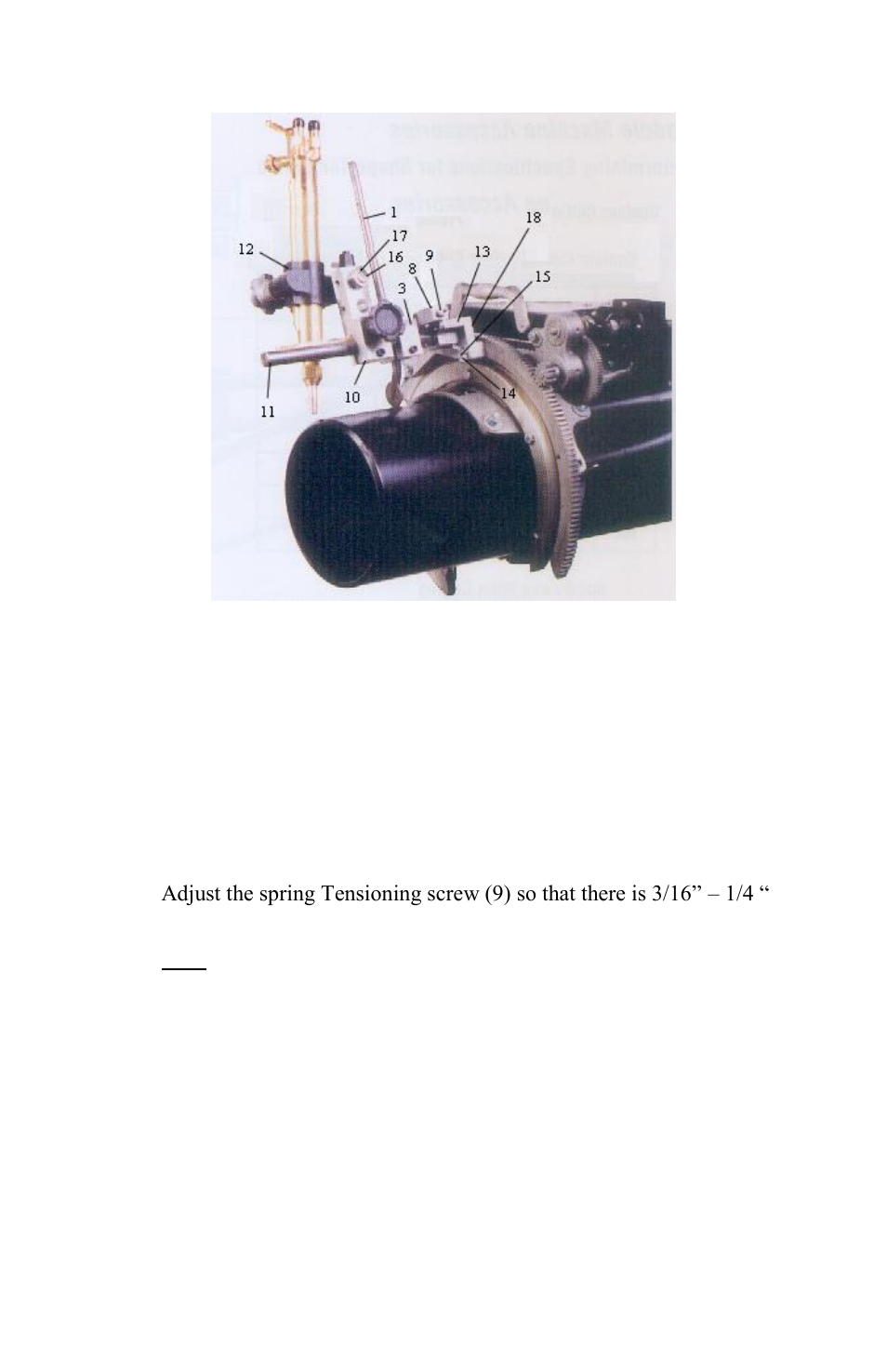 Mathey Dearman Pro Model Torch Arm User Manual | Page 3 / 6