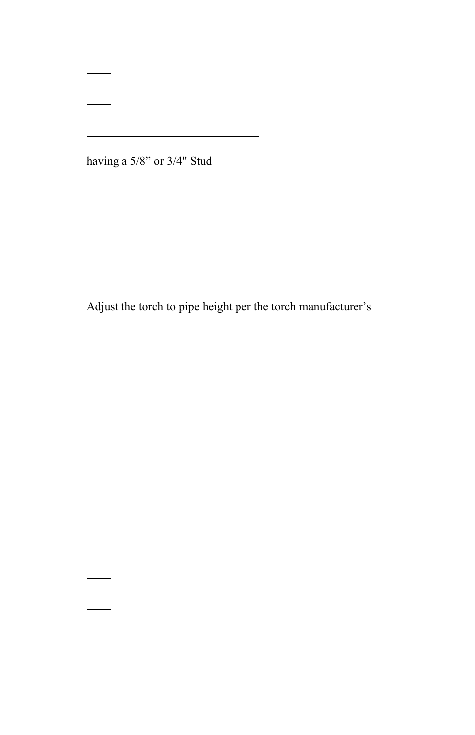 Mathey Dearman Pro Model Torch Arm User Manual | Page 4 / 6