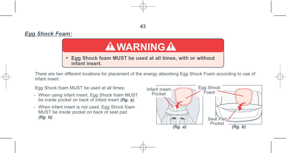 Warning | Combi 8040 User Manual | Page 44 / 60