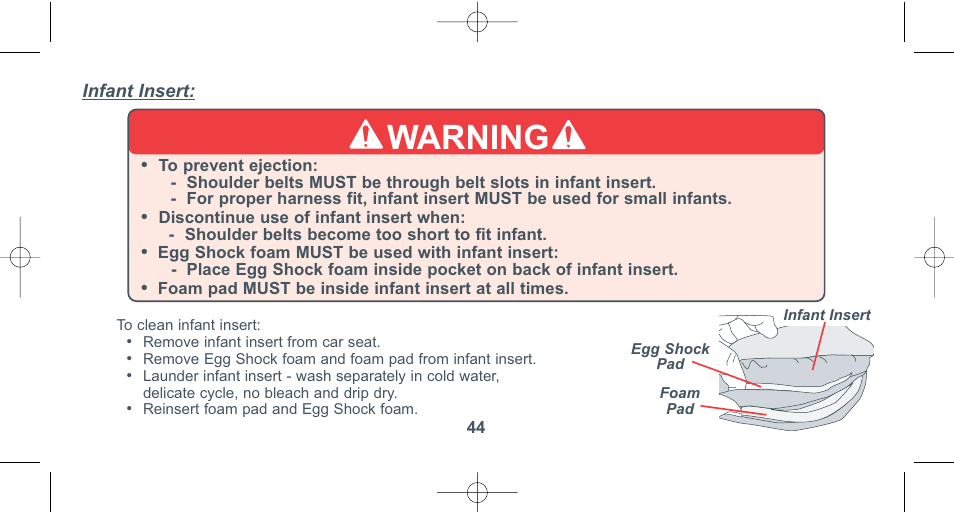 Warning | Combi 8040 User Manual | Page 45 / 60