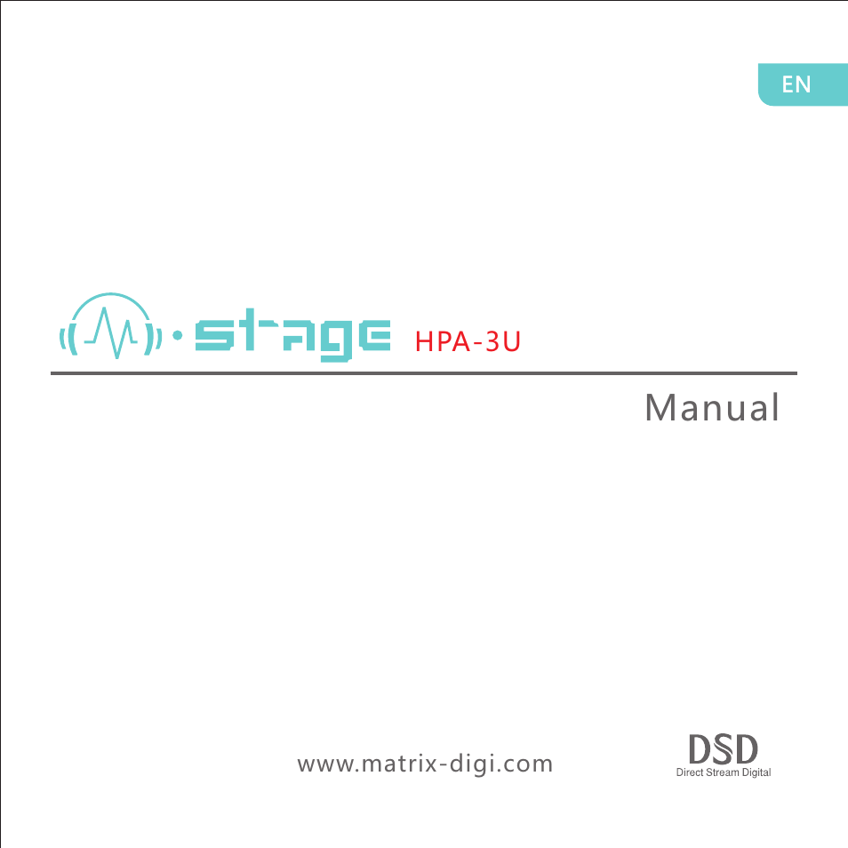 Matrix Audio HPA-3U User Manual | 16 pages