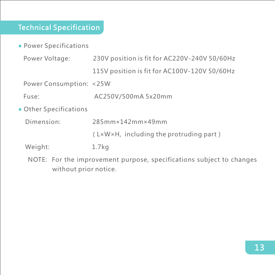 页 14 | Matrix Audio HPA-3U User Manual | Page 14 / 16