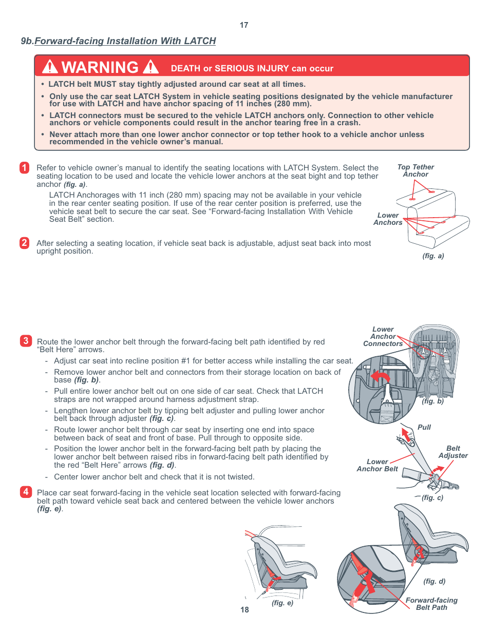 Warning | Combi Victoria 8850 User Manual | Page 10 / 20