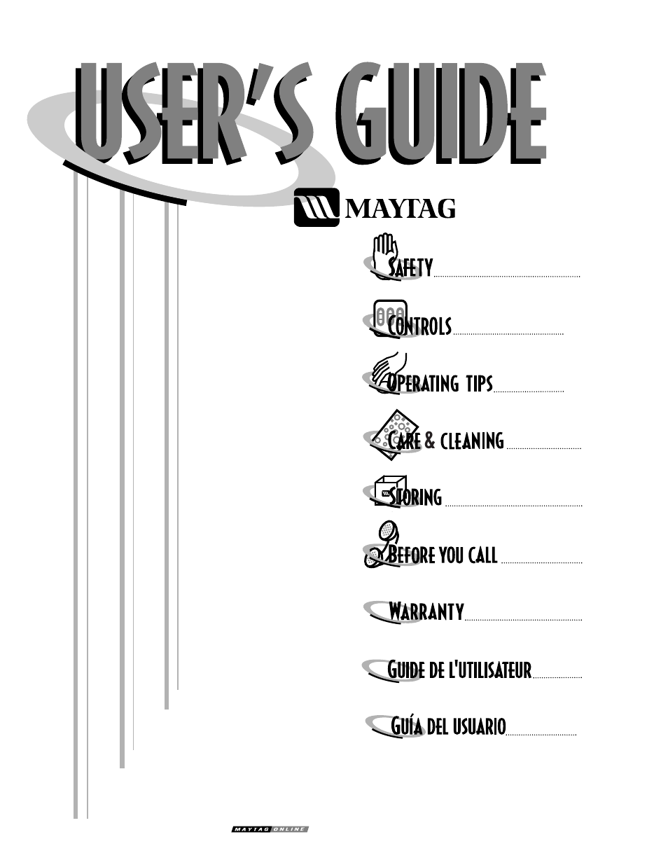 Maytag MAV7358AWW User Manual | 24 pages