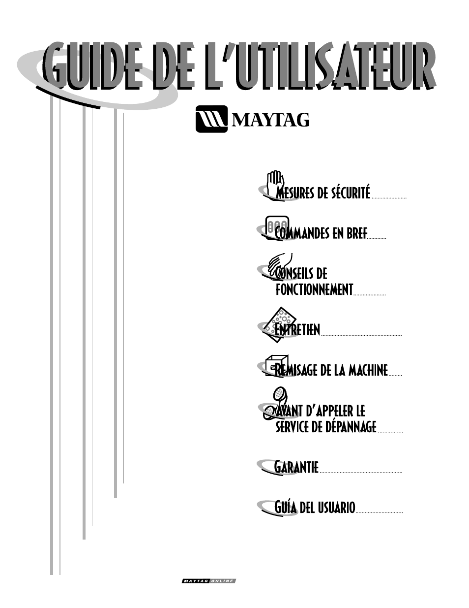 Machine à laver de grande capacité mav-14 | Maytag MAV7358AWW User Manual | Page 9 / 24