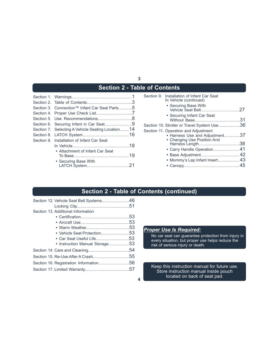 Combi 8045 User Manual | Page 3 / 30