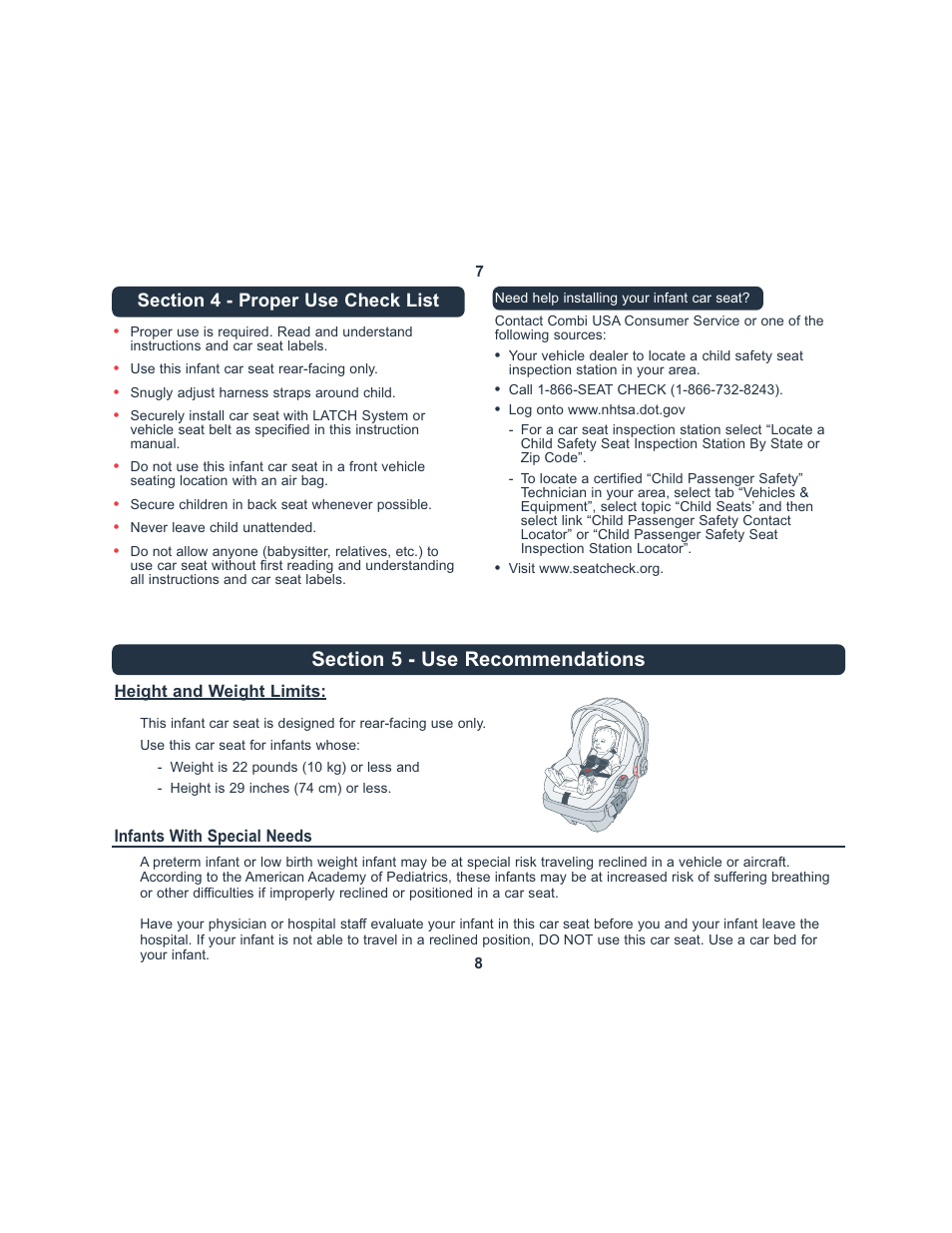 Combi 8045 User Manual | Page 5 / 30