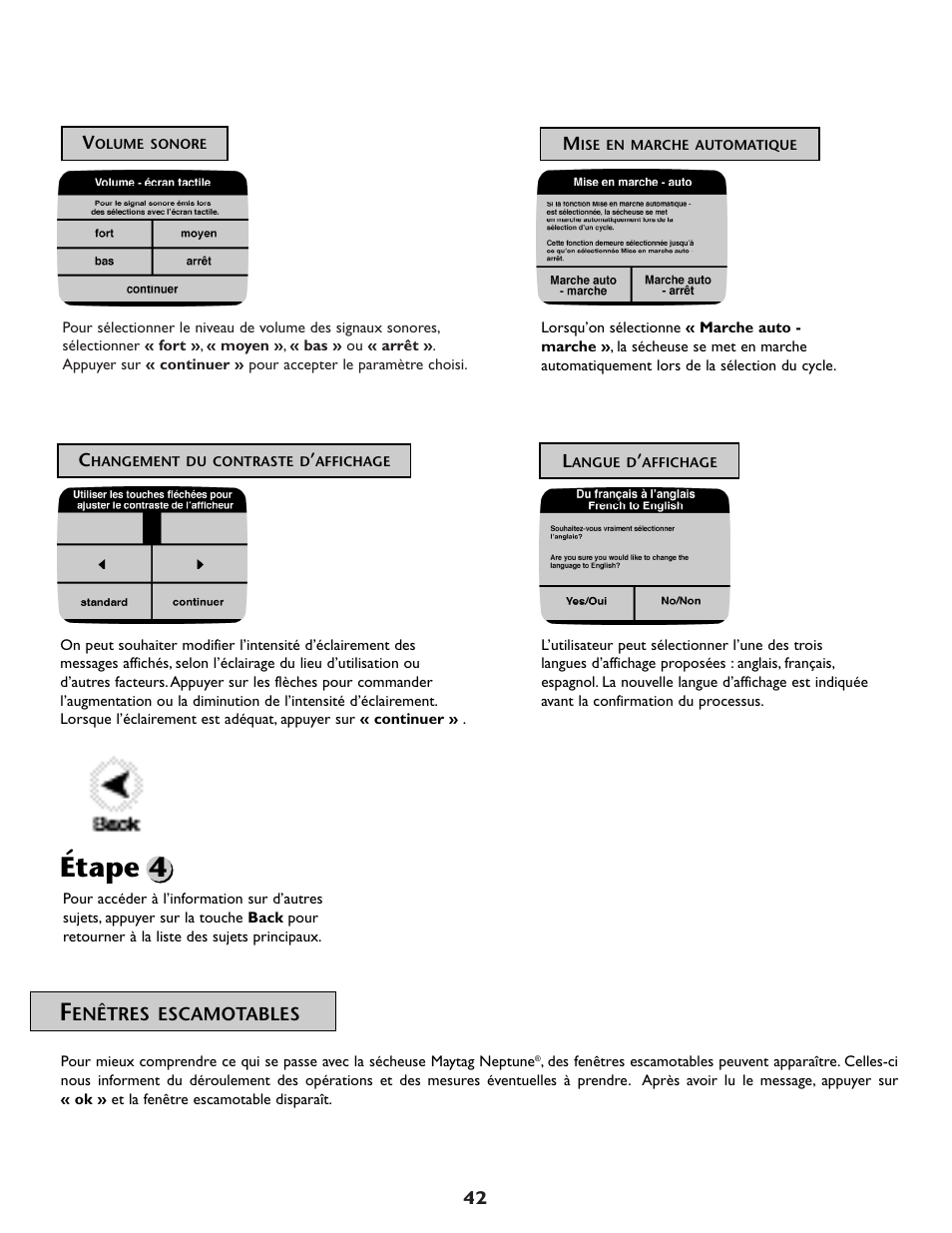Étape 4 | Maytag MDG9800AWQ User Manual | Page 43 / 72