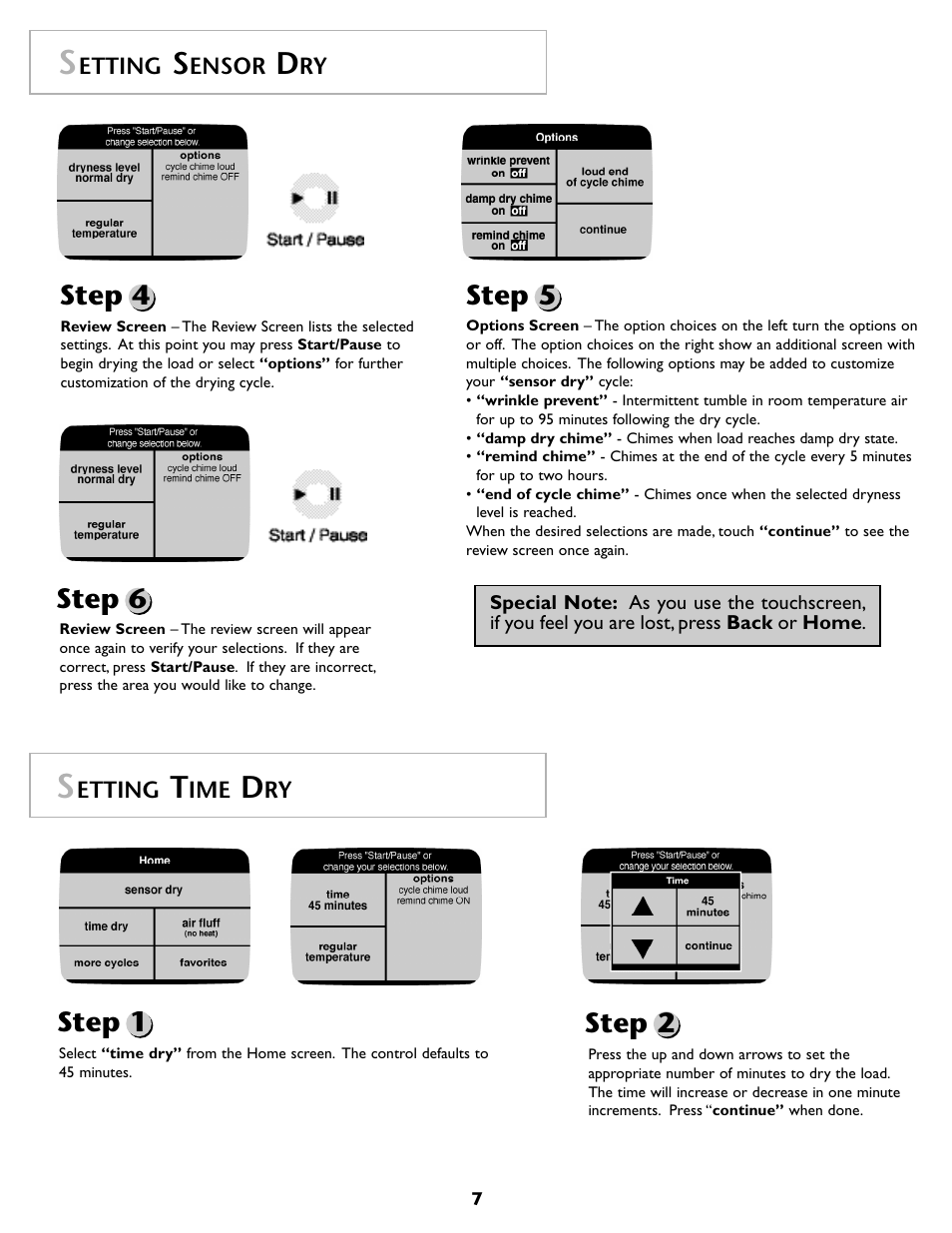 Step 1 step 2, Step 4 step 5, Step 6 | Maytag MDG9800AWQ User Manual | Page 8 / 72