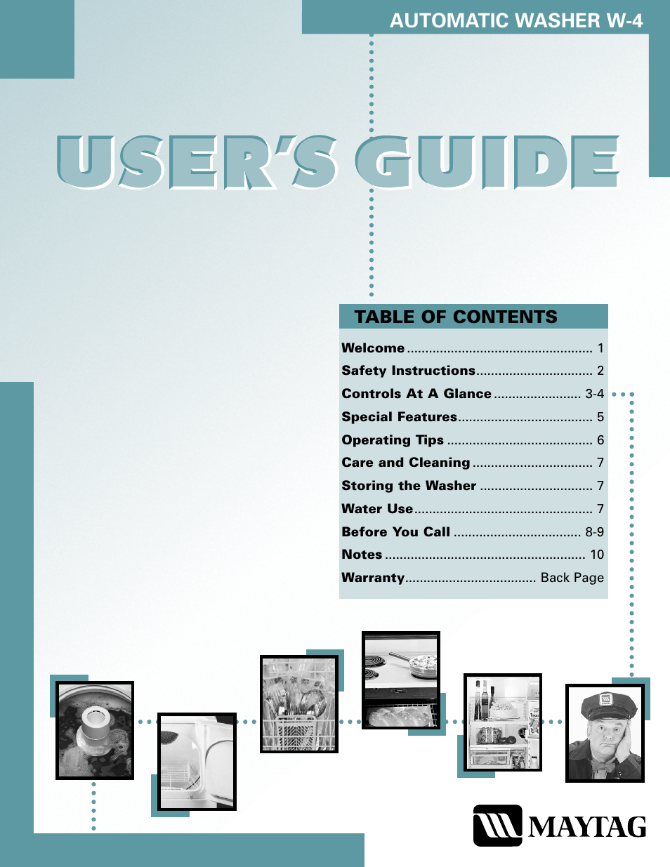 Maytag LAT9356ABE User Manual | 13 pages