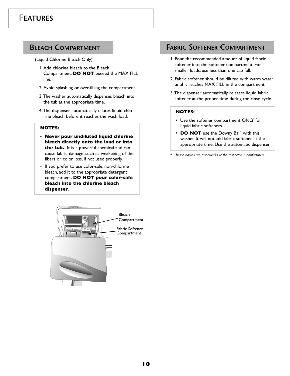 Eatures | Maytag MAH8700AWM User Manual | Page 11 / 52