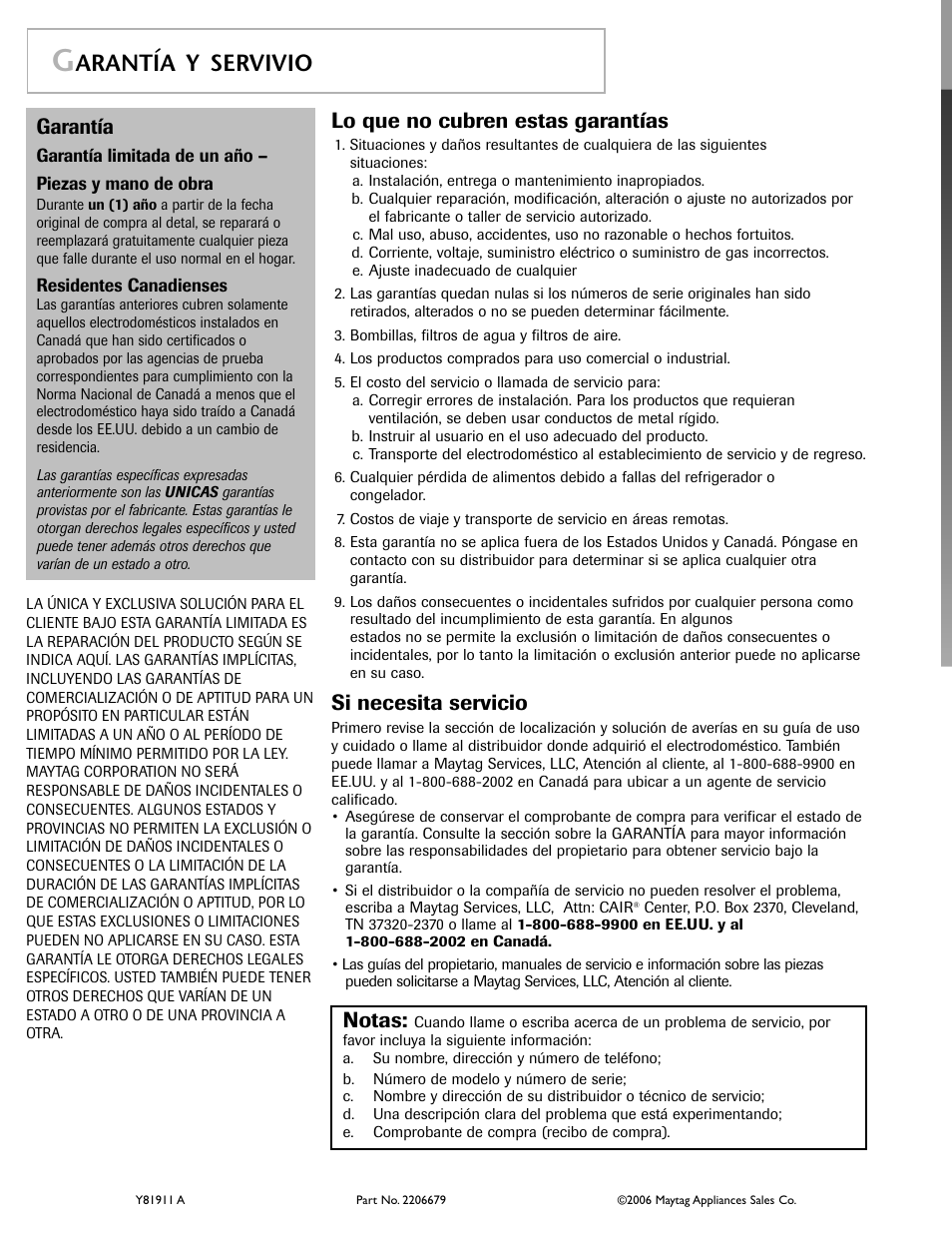 Gu i d e | Maytag FAV6800AWQ User Manual | Page 48 / 48