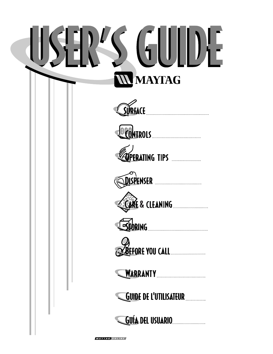 Maytag MAV8600AWW User Manual | 36 pages