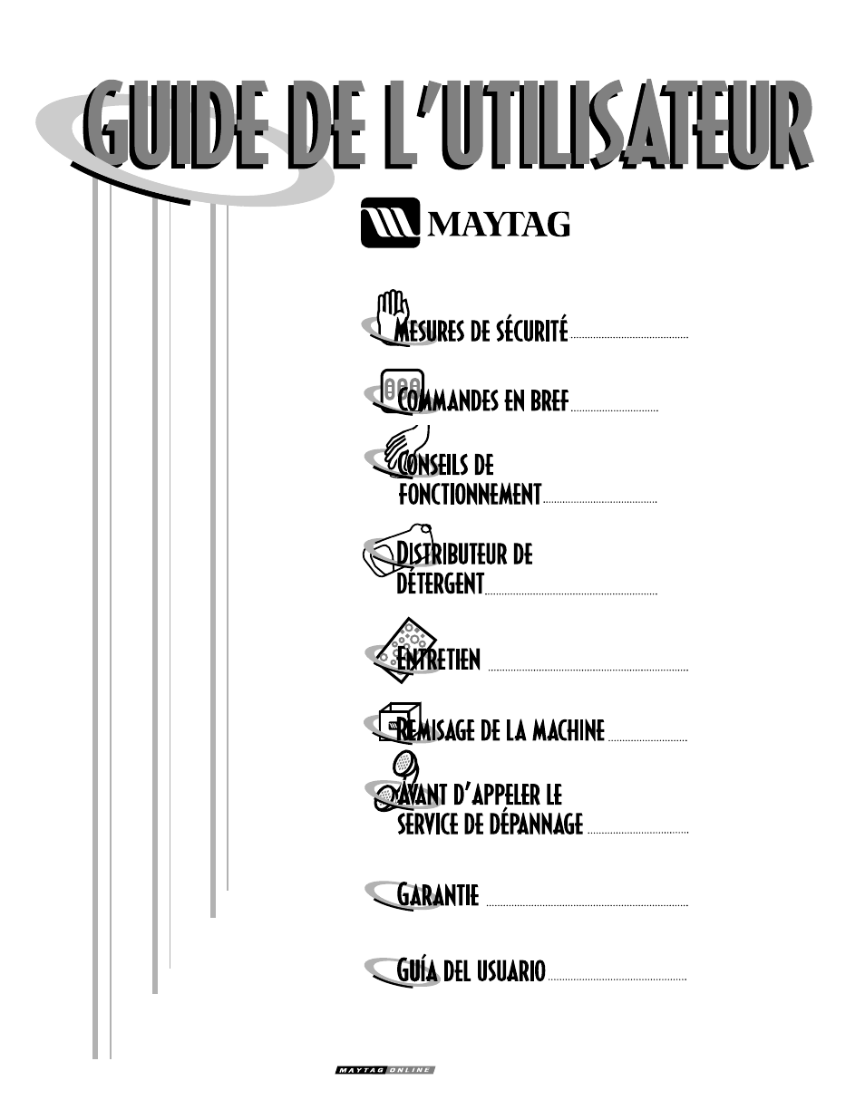 Machine à laver de grande capacité mav-16, Mav8600 | Maytag MAV8600AWW User Manual | Page 13 / 36