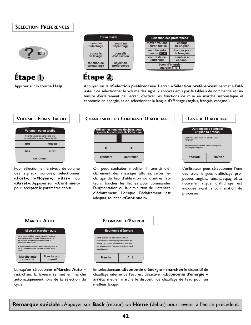 Étape 1 étape 2 | Maytag MAH7500AWQ User Manual | Page 43 / 80