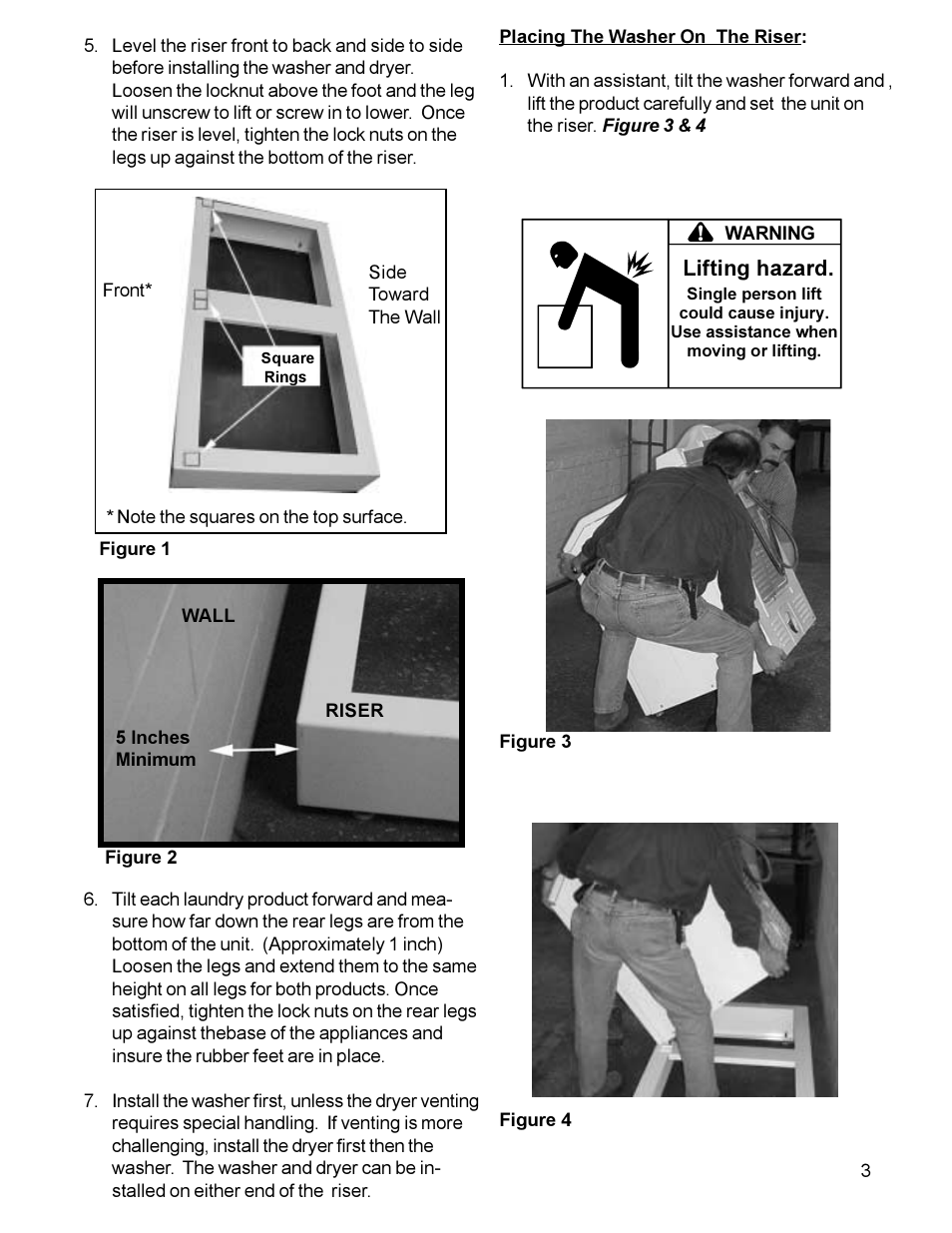 Lifting hazard | Maytag MAL2000AXW User Manual | Page 3 / 4