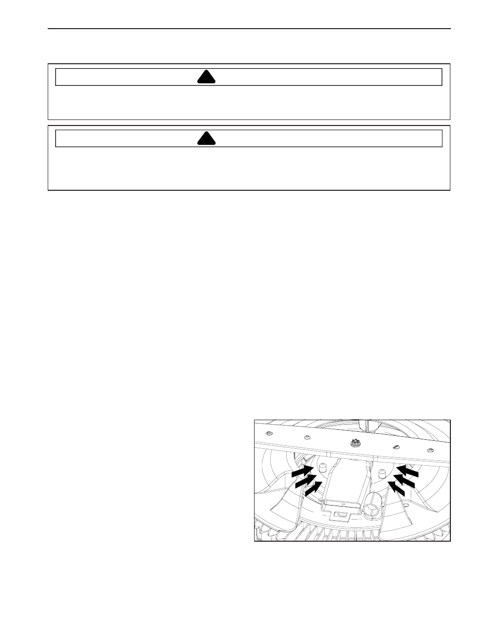 Electrical-mechanical troubleshooting, Warning, Caution | Maytag JDB1060AW User Manual | Page 14 / 59