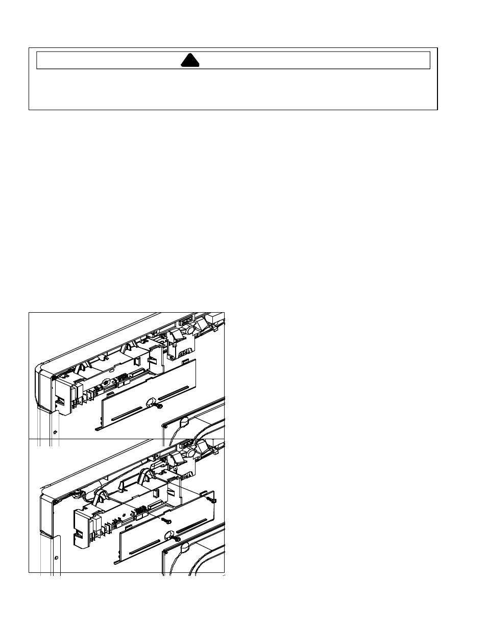 Service and disassembly procedures, Warning | Maytag JDB1060AW User Manual | Page 33 / 59