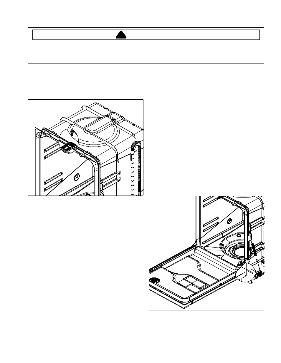 Service and disassembly procedures, Warning | Maytag JDB1060AW User Manual | Page 34 / 59