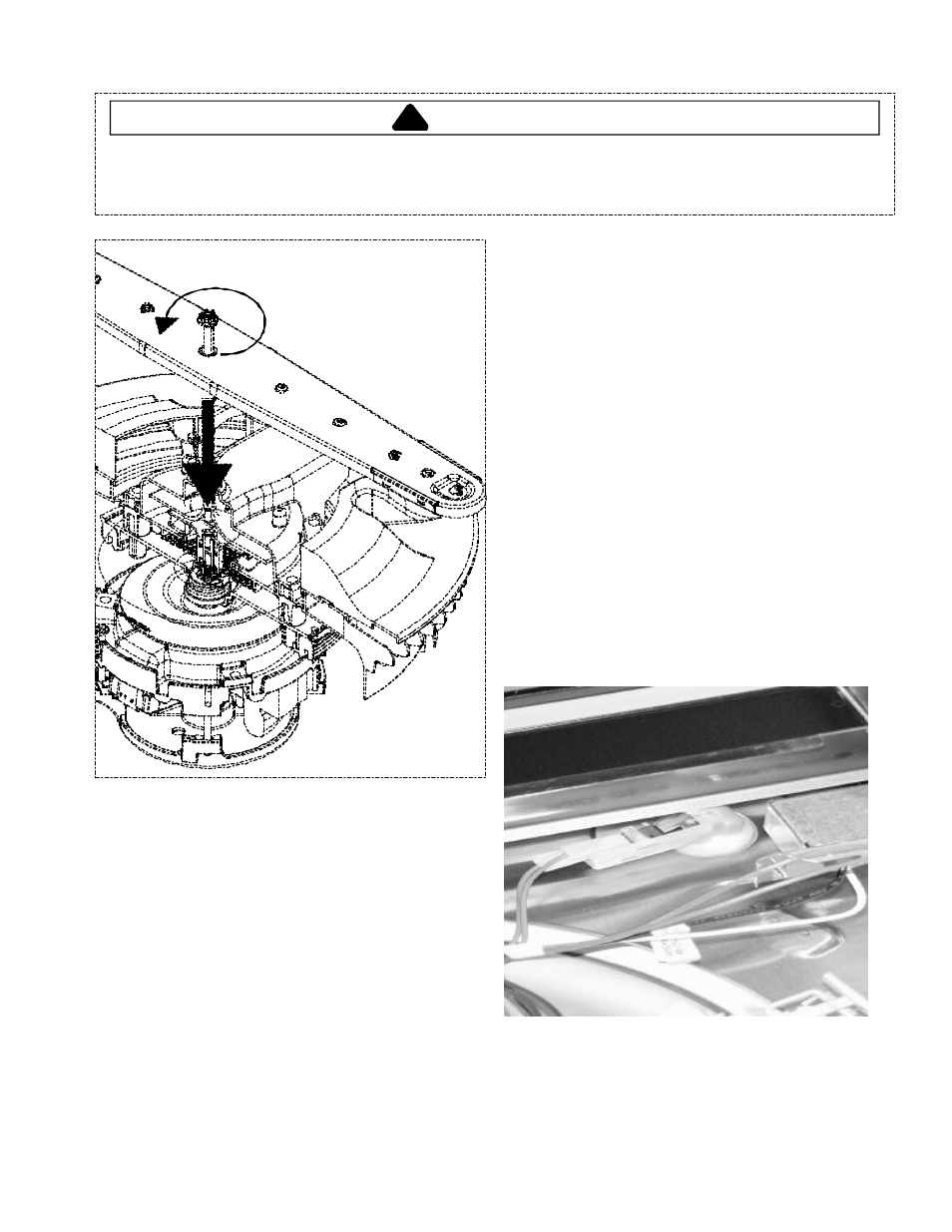 Service and disassembly procedures, Warning | Maytag JDB1060AW User Manual | Page 38 / 59